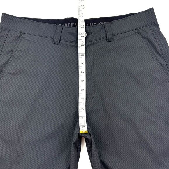 Hang Ten Hybrid Shorts Mens Size 34 Gray Chino Style Casual Lightweight Comfort - Picture 9 of 11